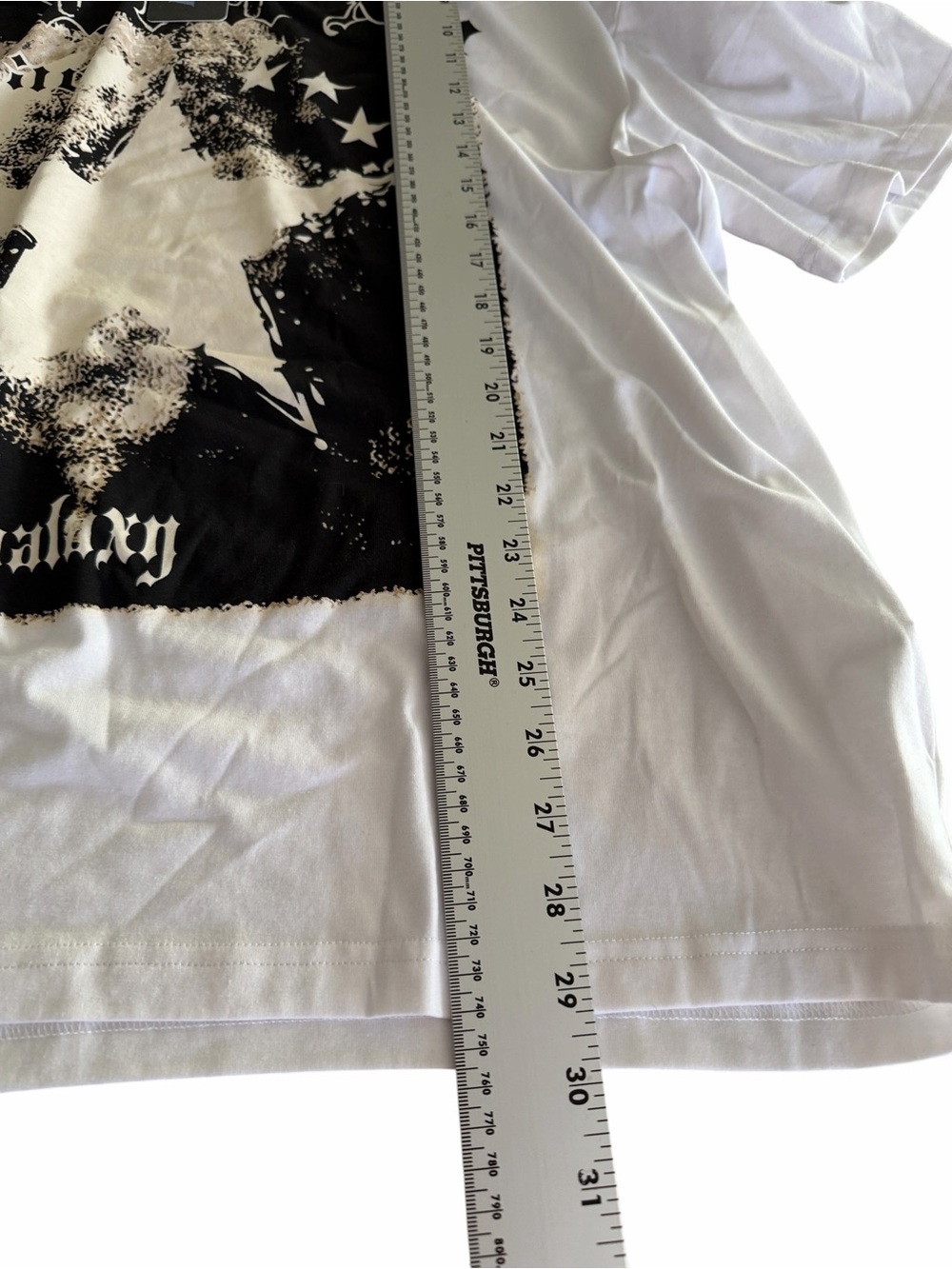 Street Life Men Star Letter Graphic Tee, School Romwe XL NWT - Picture 4 of 6
